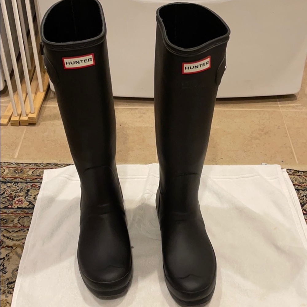 Hunter tall boots